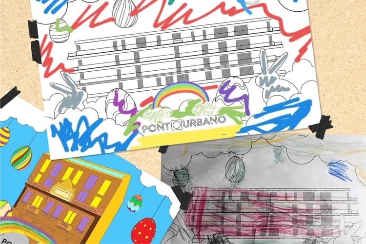 Ponto Urbano desafia crianças a colorir os seus edifícios